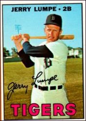 1967 Topps Baseball Cards      247     Jerry Lumpe